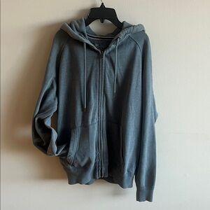GAP Slate Gray Zip-Up Hoodie